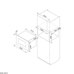 Lò Vi Sóng Âm Tủ Malloca MW-927I